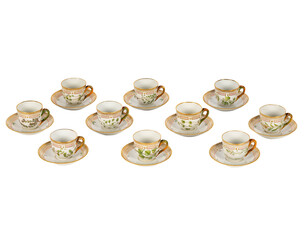 two rings on transparent background