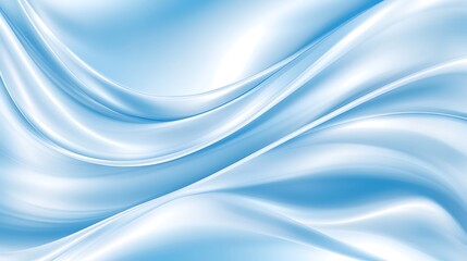 Obraz premium Abstract Blue Swirling Wave Background Design