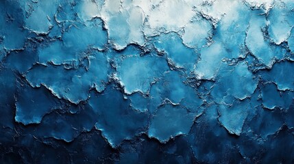 Obraz premium Abstract Blue Texture: A Deep Dive into Ocean-like Hues