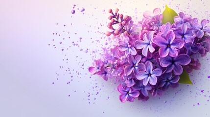 Discover the enchanting beauty of magical flowers celebrating love and friendship for Women's Day, Valentine's Day, and birthdays in a vibrant springtime palette