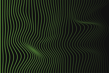 Fototapeta premium Abstract background with colorful wavy geometry shape