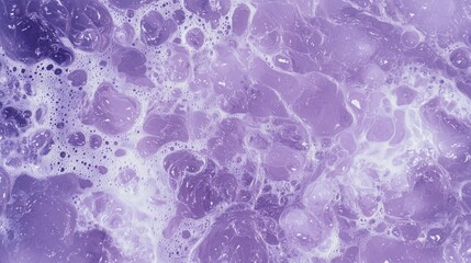 Obraz premium Ethereal Luminous Spatters: Ghostly Silhouettes in Midnight Purple Cinematic Image