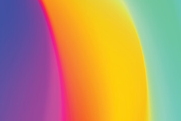 Abstract background with colorful wavy geometry shape