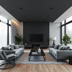 modern living room interior