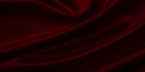 Obraz premium Luxurious Deep Red Fabric A Close-Up of Elegance and Texture.