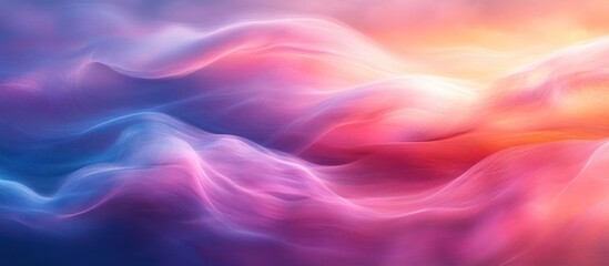 Fototapeta premium Abstract colorful wavy texture background.