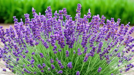 Obraz premium Vibrant Lavender Flowers in Bloom