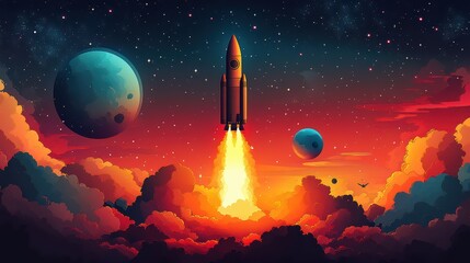 space shuttle launch