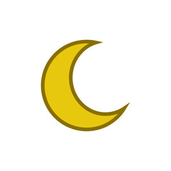 crescent moon icon