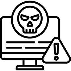 Cyber Attack Icon