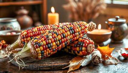 Glass Gem Corn multicolored vibrant rainbow corn heirloom unique glossy organic