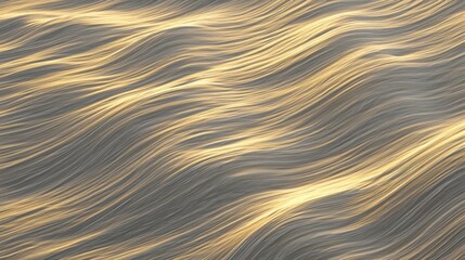 Obraz premium Golden Sunlight Caressing Windblown Wheat Field: Cinematic Image of Nature's Dance in Ultra-Detailed Style