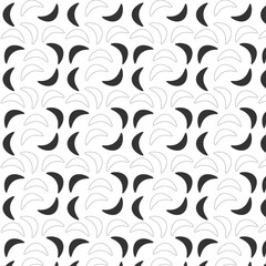 Curve shape vector pattern