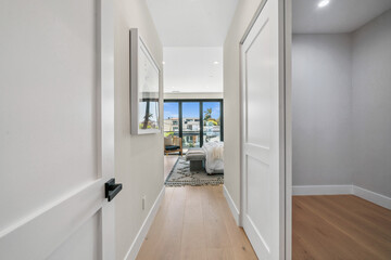 Luxury home, Newport Beach, ocean view, modern house, real estate, sunset photography, coastal property, high-end architecture, elegant design, premium listing, exterior lighting, waterfront home