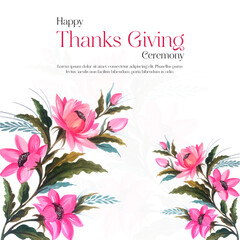 Giving Thanks & Spreading Joy – Thanksgiving Event