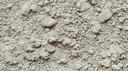Close-up Gray Powder Texture, Uneven Surface, Granular Background, Industrial Use