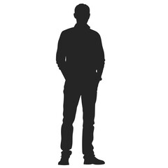 A man in a hat and coat walking on a sidewalk. He is wearing black shoes