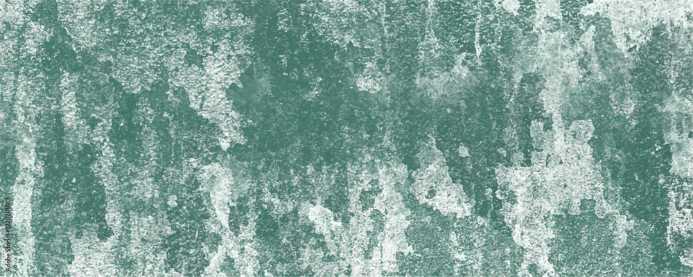 Leinwandbilder abstract background texture misty smooth fog & smoke clouds. mint bluesky water color background. so