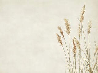 Fototapeta premium Minimalist Natural Paper Texture Background, Perfect Blend of Soft Tones and Delicate Fiber Textures