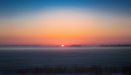 Soft Light Sunrise Background