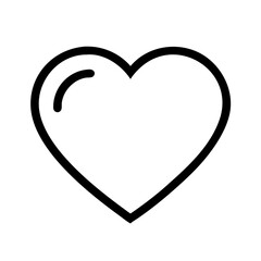 Heart Vector Icon – Love & Emotion Symbol
