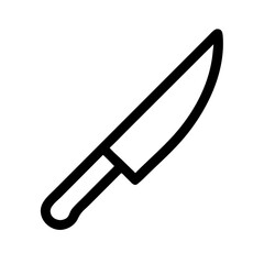 Knife Vector Icon – Tool & Cutting Symbol