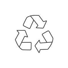 recycle vector icon