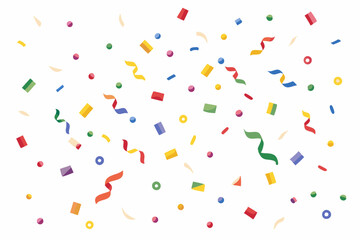 Vector confetti