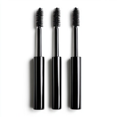 black mascara brush