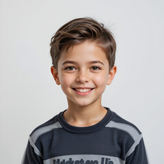 portrait of a smiling boy