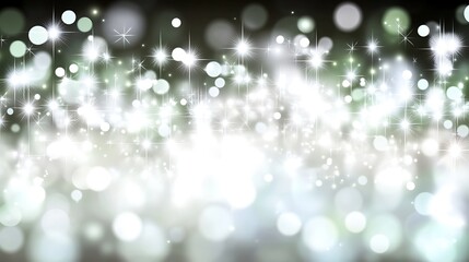 Obraz premium Sparkling Lights and Shimmering Bokeh Background