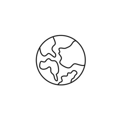 earth vector icon