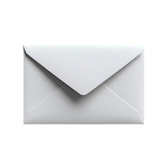 Blank White Envelope: A Minimalist Postal Item