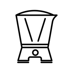  electric blender icon vector design templates