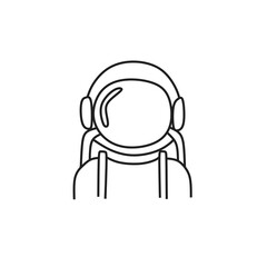 astronaut vector icon