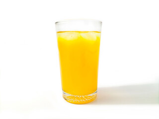 cold soft drink orange flavor