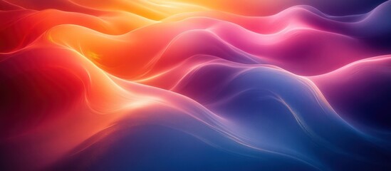 Obraz premium Abstract colorful wavy background. (1)