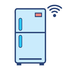 Smart refrigerator with Wi Fi connectivity
