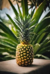 Fototapeta premium pineapple on the table