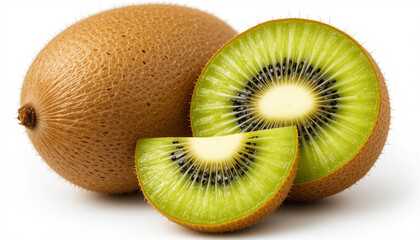 Fototapeta premium Kiwi fruit image with good quality, created by generative AI.