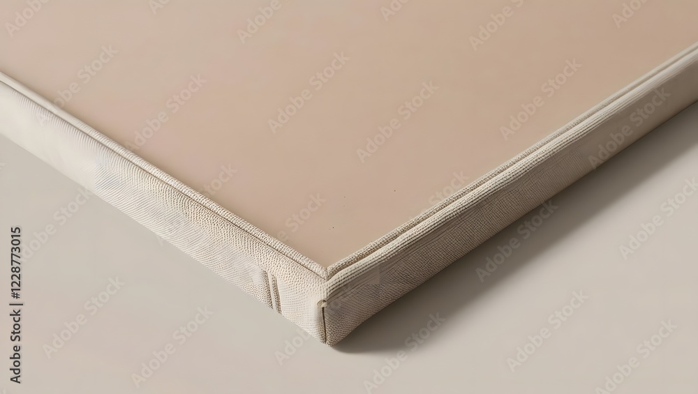 Poster beige textured platform detail close-up design element simple minimal