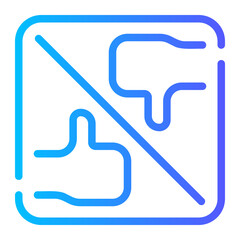 feedback gradient icon