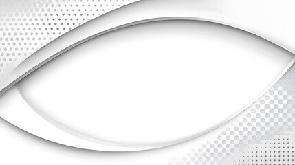 Fototapeta premium Abstract Grey White Wave Design Background