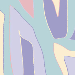 Abstract background with wavy lines. Banner and cover for your design.