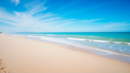 Fototapeta premium beach with sky