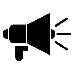Megaphone Announcement Marketing Icon