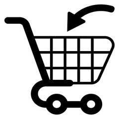 Shopping Cart Check-in Icon