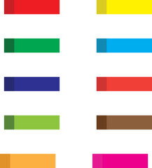 Realistic sticky notes. Sticky notes set design.