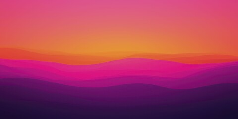 A vibrant gradient landscape featuring hues of pink, purple, and orange, evoking a serene and dreamy atmosphere.