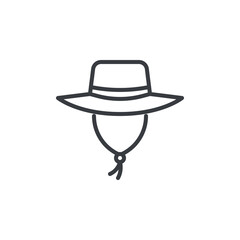 Sun Hat line icon